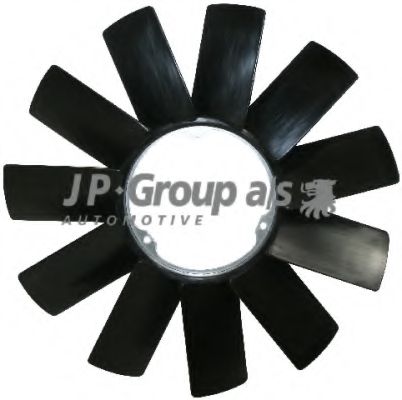 JP GROUP - 1414900800 - Ветилятор радіатора BMW E36/46/E34/E39/E32/E38 2.0, 2.3, 2.5