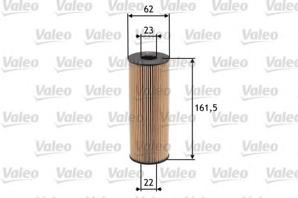 VALEO - 586517 - Фiльтр масляний (ECO вставка) MB Vito/C/E/S-класс M104/111