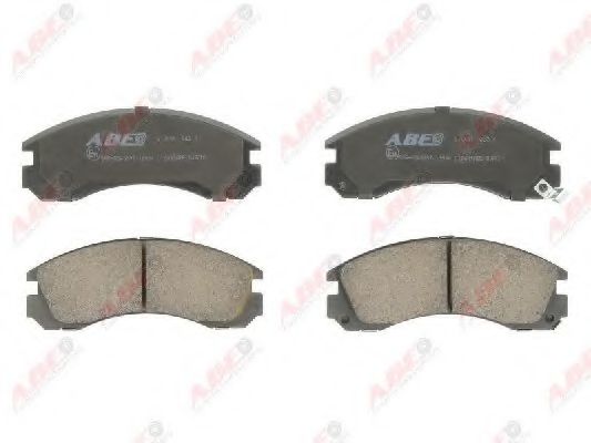 ABE - C15031ABE - Гальмівні колодки дискові перед. Mitsubishi Challenger/L400/Lancer Evolution/Montero Sport/Outlander/Pajero