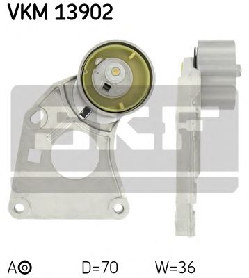 SKF - VKM 13902 - Ролик паска приводного Citroen/Fiat  3.0 24V 96-