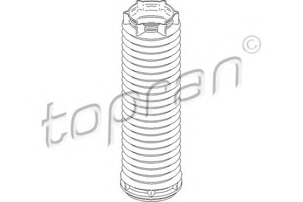 TOPRAN - 112 903 - Пыльник амортизатора переднего, 03-