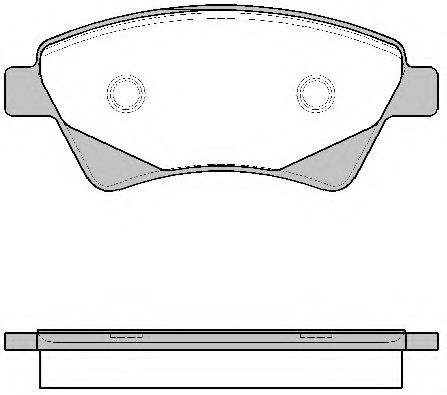 WOKING - P8763.20 - Колодки тормозные дисковые передние
