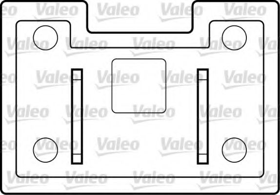 VALEO - 850282 - Подъемное устройство для окон (Внутренняя отделка)
