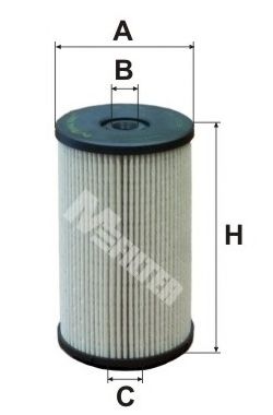 MFILTER - DE 3128 - Фильтр топливный