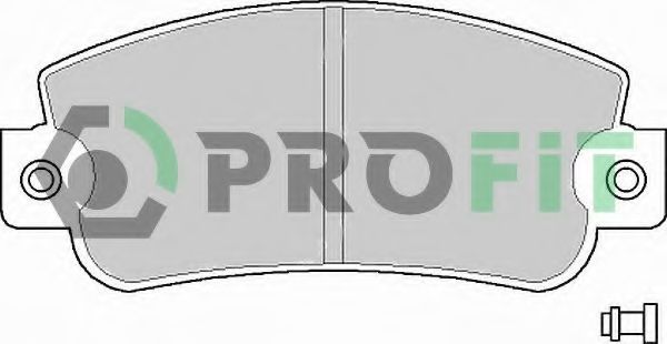 PROFIT - 5000-0346 - Колодки гальмівні дискові