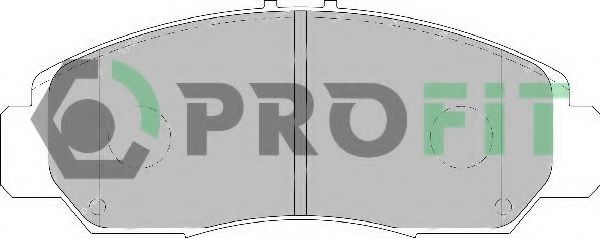 PROFIT - 5000-1669 - Колодки гальмівні дискові