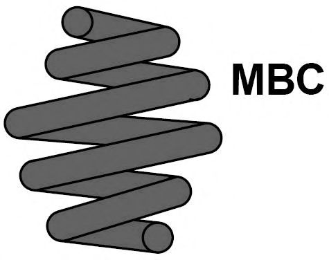 MAXTRAC - MC0198 - (15X147X227) Пружина задня BMW 3 E36 316/325 TD 90-