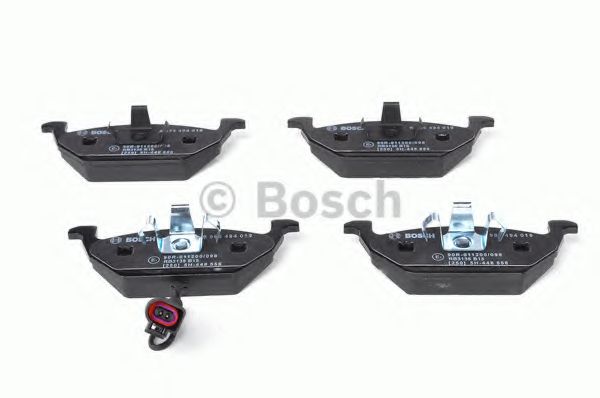 BOSCH - 0 986 494 019 - Гальмівні колодки дискові перед. Audi A3 1.9TDI 96-/Skoda Octavia 1.4-1.9TDI/ 2.0I 00-