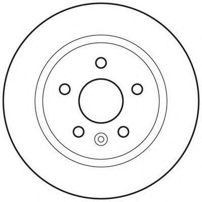 JURID - 562651JC - Гальмівний диск задній Opel Astra J, Mokka / Cherrolet Cruze, Aveo, Trax