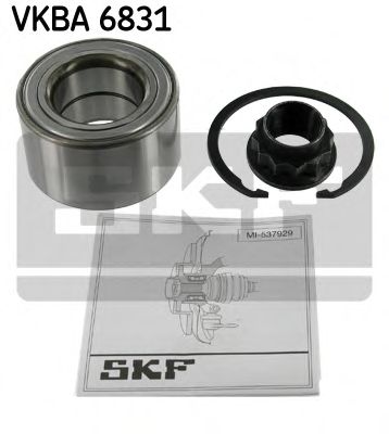 SKF - VKBA 6831 - Пiдшипник ступиці перед. (к-кт з гайкою) Toyota Celica,Corolla,Prius 99-04