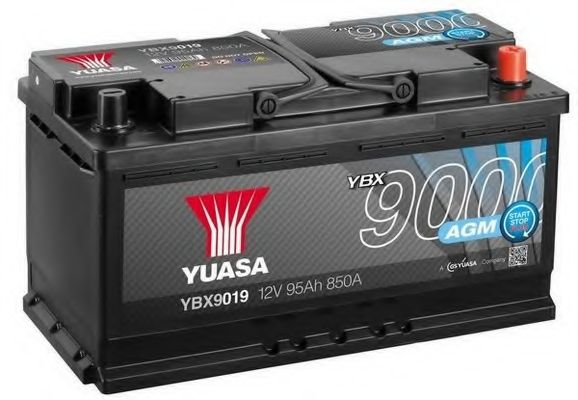 YUASA - YBX9019 - АКБ Yuasa AGM Start-Stop 95Ah/850A 353*175*190 12V