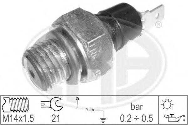 Датчик тиску масла 0,3 bar Fiat Ducato/VW LT 28-46 97-