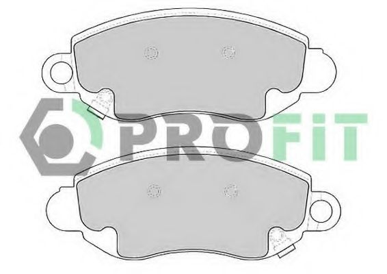 PROFIT - 5000-1881 - Колодки гальмівні дискові