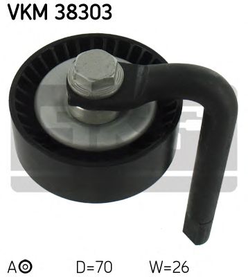 SKF - VKM 38303 - 70x17x26 Ролик паска приводного BMW 3 (E46) 1.8D, 2.0D 01-