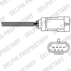 DELPHI - ES20311-12B1 - Лямбда-зонд Renault Clio/Megane/Scenic/Kangoo 1.4-2.0 98-