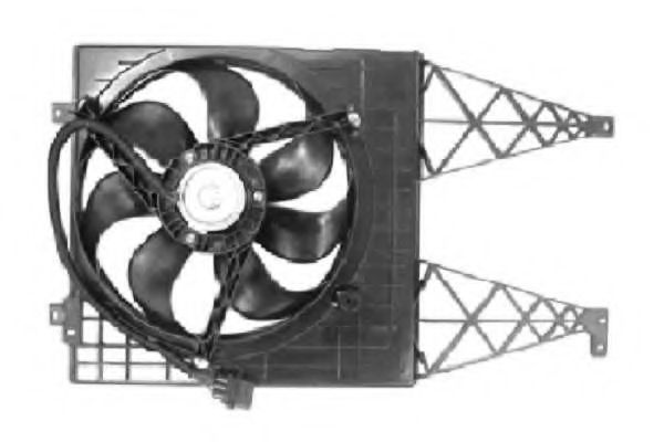 NRF - 47056 - Вентилятор, охлаждение двигателя (Охлаждение)