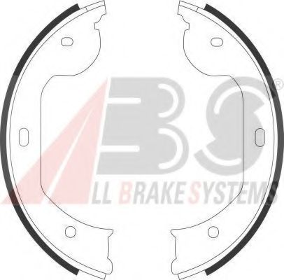 Колодки стояночного гальма  Bmw  E46/M3/60/61/63/64/65/X3 VW T-5