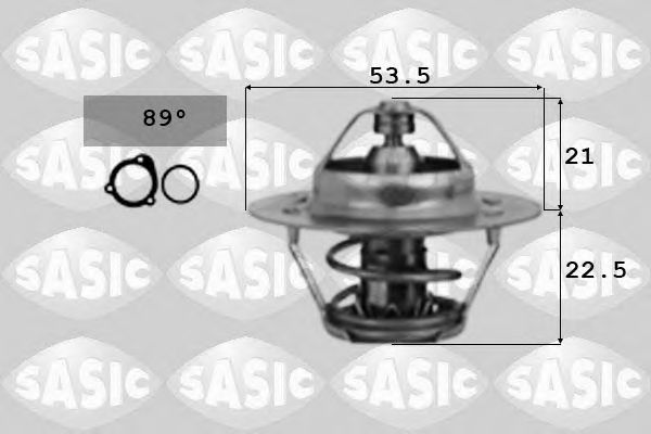 SASIC - 3381111 - Термостат 1.1-1.4 96-/Jumpy 2.0 94-