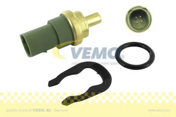 VEMO - V10-72-0955 - Датчик температури 4конт.(зелен.)A4,A6, Passat,Golf,Polo