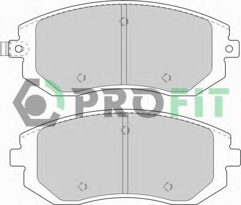 PROFIT - 5000-1639 - Колодки гальмівні дискові
