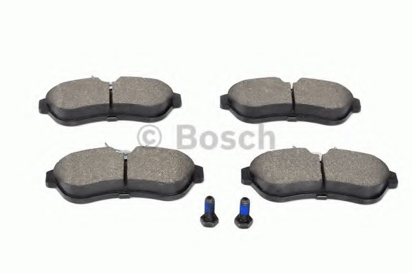 BOSCH - 0 986 424 635 - Комплект тормозных колодок, дисковый тормоз