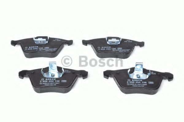 BOSCH - 0 986 494 158 - Колодки гальмівні дискові