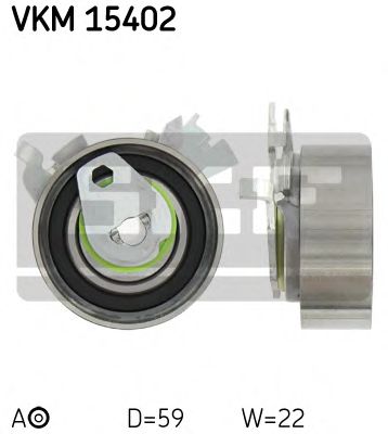 SKF - VKM 15402 - Ролик паска приводного Opel 1,6/2,0 92-