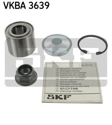 SKF - VKBA 3639 - Підшипник ступиці зад. Renault Megane II 1.4 16V/ 2.0 16V 02-