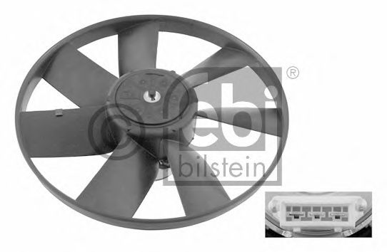 FEBI BILSTEIN - 06993 - Вентилятор радіатора з моторчиком VW Golf III; Passat 90-; V