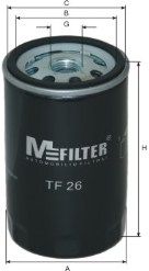 MFILTER - TF 26 - Фильтр масляный AUDI, SKODA, VW (пр-во M-Filter)