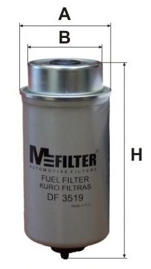 MFILTER - DF 3519 - Фильтр топл. FORD TRANSIT (пр-во M-Filter)