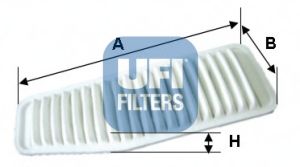 UFI - 30.452.00 - Воздушный фильтр