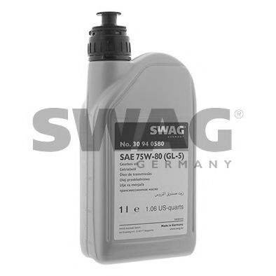SWAG - 30 94 0580 - Олива трансмісійна 1L Swag GL-5 75W80