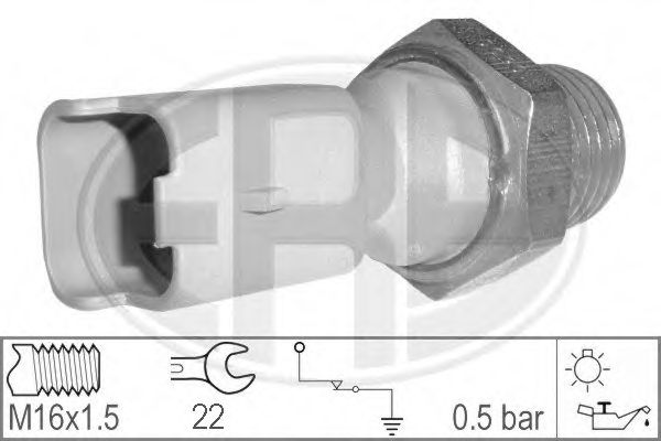 Датчик тиску масла Citroen Berlingo 1.6HDi/2.0HDi 05-/Fiat Ducato/Scudo/Ford C-Max/Focus/Fiesta
