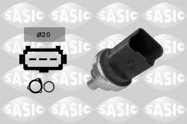 SASIC - 3250003 - Датчик охолодж.рідини Citroen,Fiat,Peugeot 2.0-2.2 HDI 99-