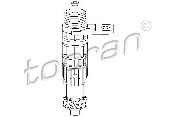 TOPRAN - 201 534 - Шестерня спідометра Daewoo Lanos