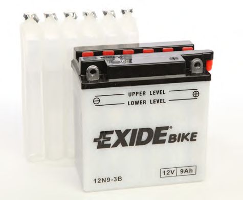 EXIDE - 12N9-3B - Аккумулятор    9Ah-12v Exide (12N9-3B) (135х75х139) R, EN85