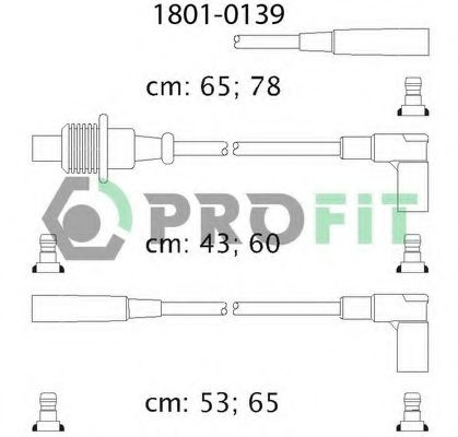 PROFIT - 1801-0139 - Високовольтні кабелі