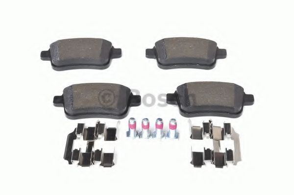 BOSCH - 0 986 494 331 - Гальмівні колодки дискові зад. Renault Kangoo II 08-