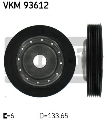 SKF - VKM 93612 - Шків ременя генератора