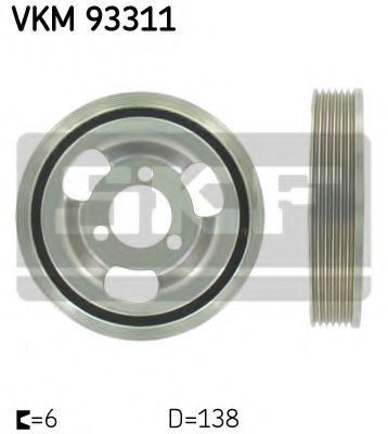 SKF - VKM 93311 - Шків колінвала BMW/Peugeot 208/308 SW 1.6 16V /