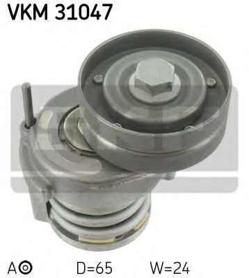 SKF - VKM 31047 - Натяжник паска приводного VAG 1.4FSI-1.6FSI 05.02-
