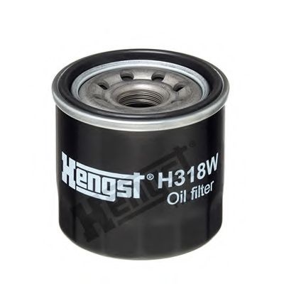 HENGST FILTER - H318W - Фільтр масляний Chevrolet Aveo 1.2 08-