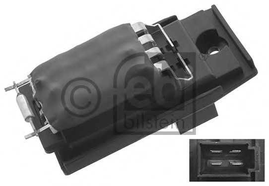FEBI BILSTEIN - 45415 - Резистор обдува Ford Mondeo, Focus, Ka