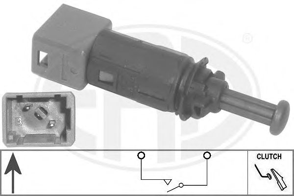 ERA - 330708 - Выключатель фонаря сигнала торможения Renault,Nissan,Opel,Mitsubishi (пр-во ERA)