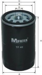 MFILTER - TF 40 - Фильтр масляный BMW (пр-во M-filter)