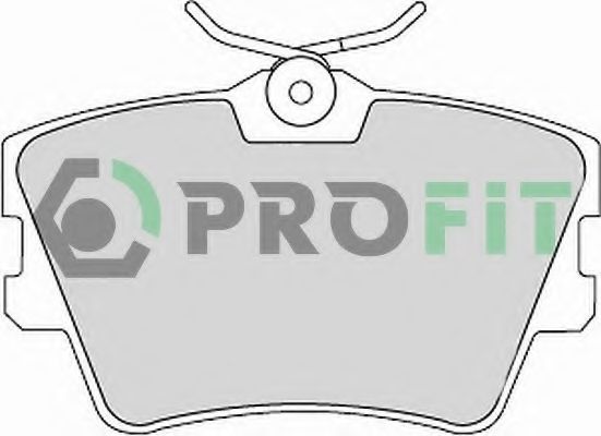 PROFIT - 5000-1132 - Колодки гальмівні дискові