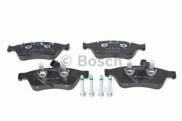 BOSCH - 0 986 494 200 - Колодка торм. диск. AUDI A6, A8 передн. (пр-во Bosch)