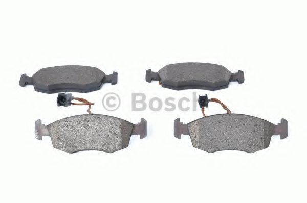 BOSCH - 0 986 494 463 - Гальмівнi колодки диск. пер.Fiat 500, Grande Punto, Punto 0.9-1.4Lpg 10.05-