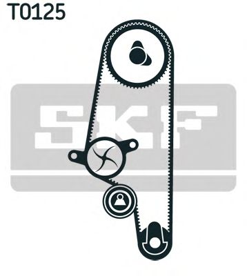 SKF - VKMA 01110 - Роликовий модуль натягувача ременя (ролик